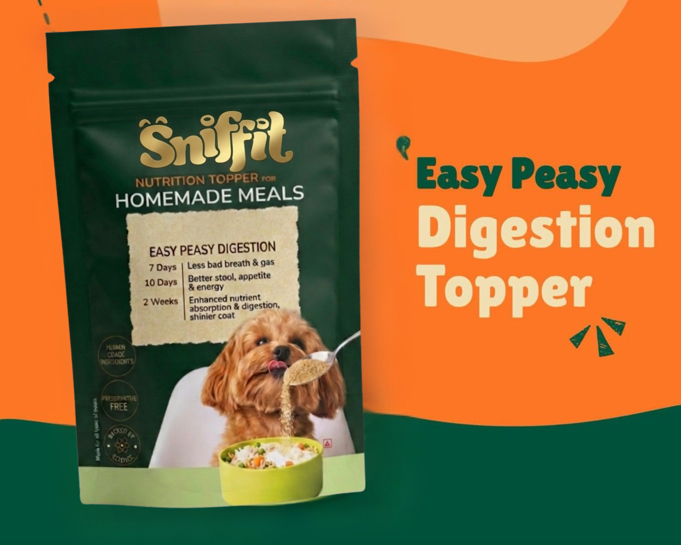 Easy Peasy Digestion Topper