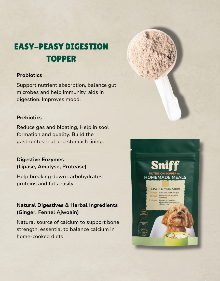 Easy Peasy Digestion Topper